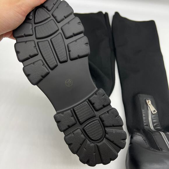 Women's Over The Knee Platform Thigh High Boots Round Toe Size 8US /39CN - Picture 11 of 15